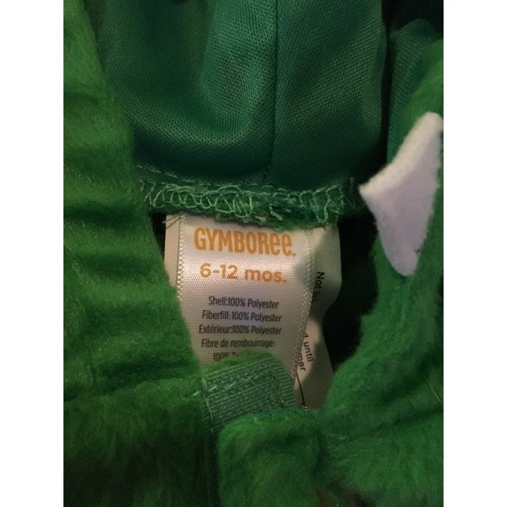 Gymboree 3‎ Eyed Green Monster Costume Size 6-12 Months